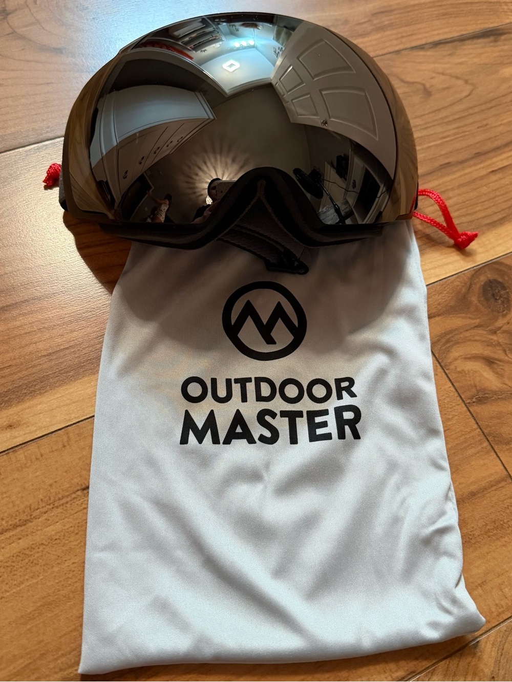 Unisex Ski Goggles - Black Lens